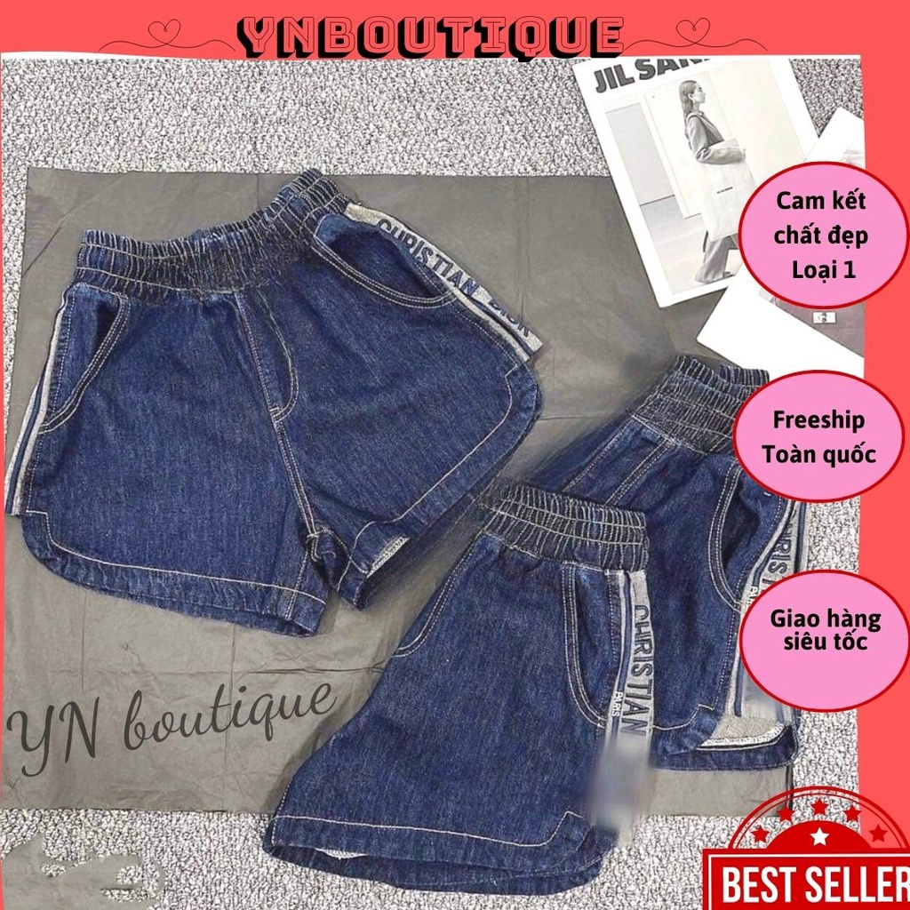 Quần jean nữ, quần short nữ, chistmat hót hít 2 mặt đai chun(freeship + ảnh thật)