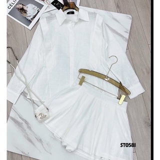 SET ÁO SƠ MI KÈM SHORT
