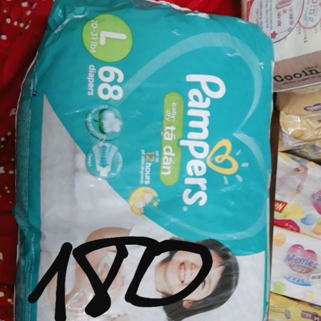 Combo 2 tã dán Pamper L68