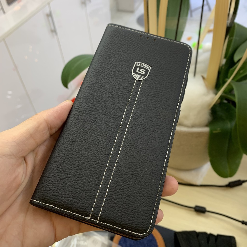 Bao da Lishen cho Samsung A01/ A10S/ A20S / M20 có ngăn nhét thẻ | BigBuy360 - bigbuy360.vn