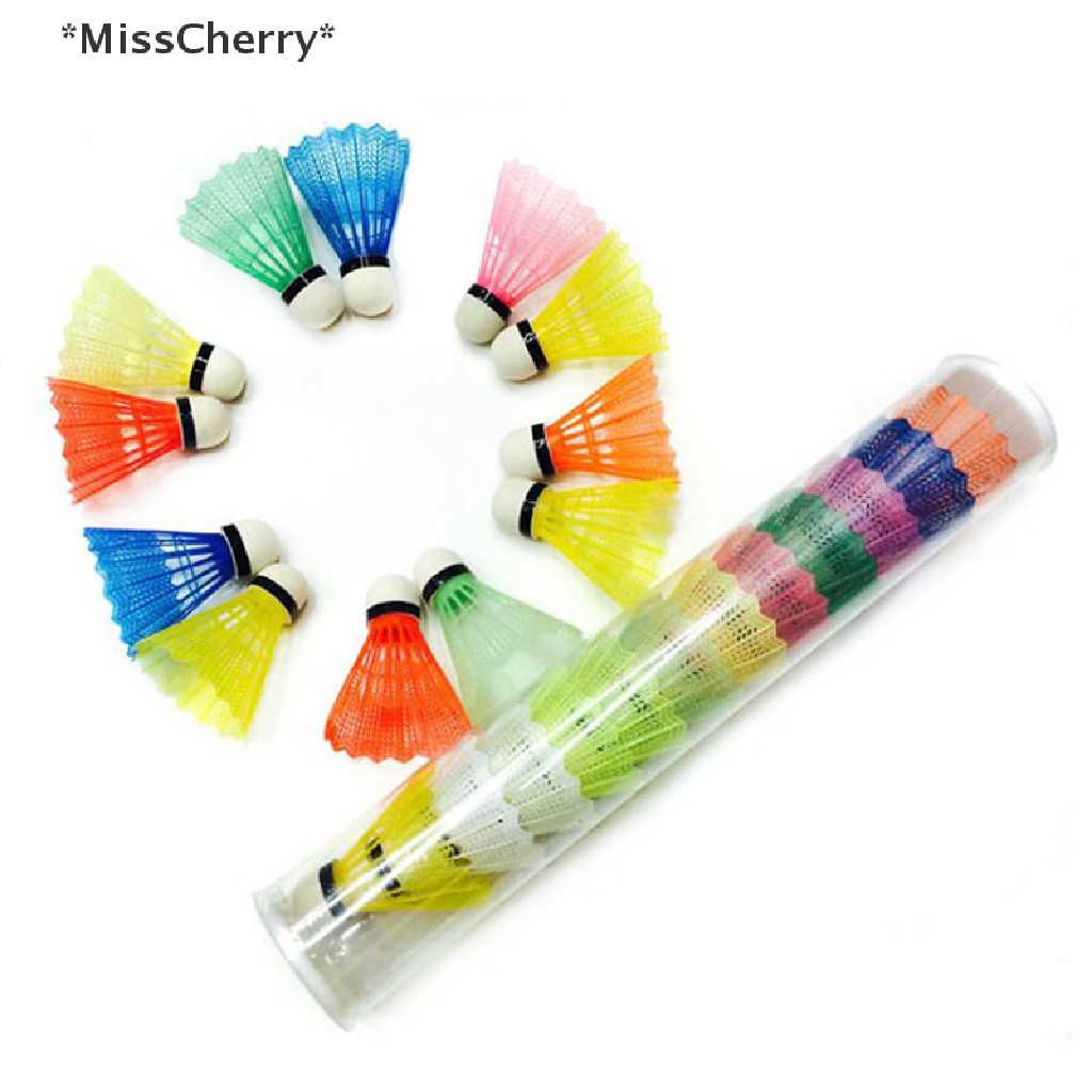 Set 12 Quả Cầu Lông Nhiều Màu Sắc Chất Lượng Cao