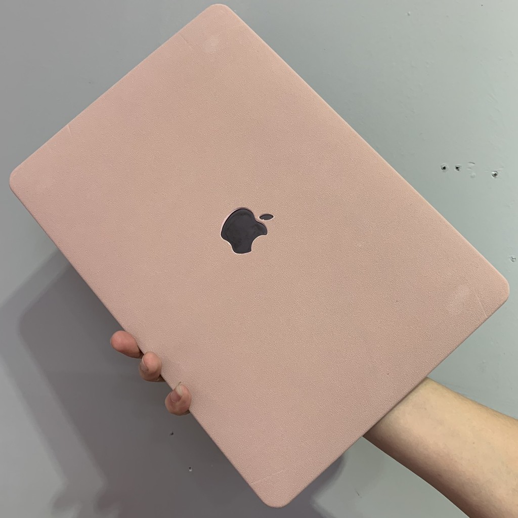 (ảnh thật+Clip) Ốp Macbook màu Hồng pastel đủ dòng, case macbook thời trang, chống va đập, chống xước