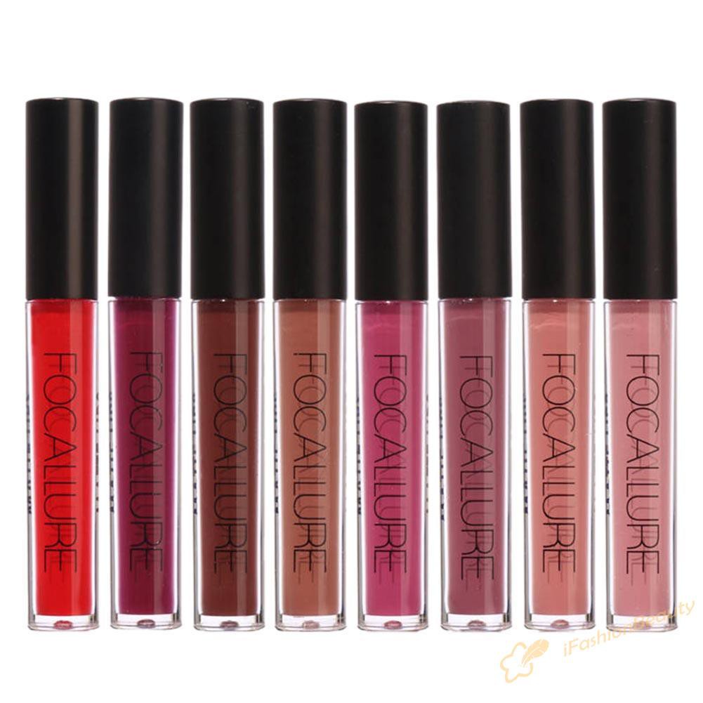 【New】Waterproof Matt Liquid Lipstick Moisturize Smooth Long Lasting Lip Gloss