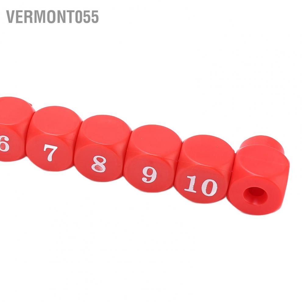 Vermont055 2pc Table Football Counter 10 Numbers Foosball Score Indicator Machine Accessories for Kids
