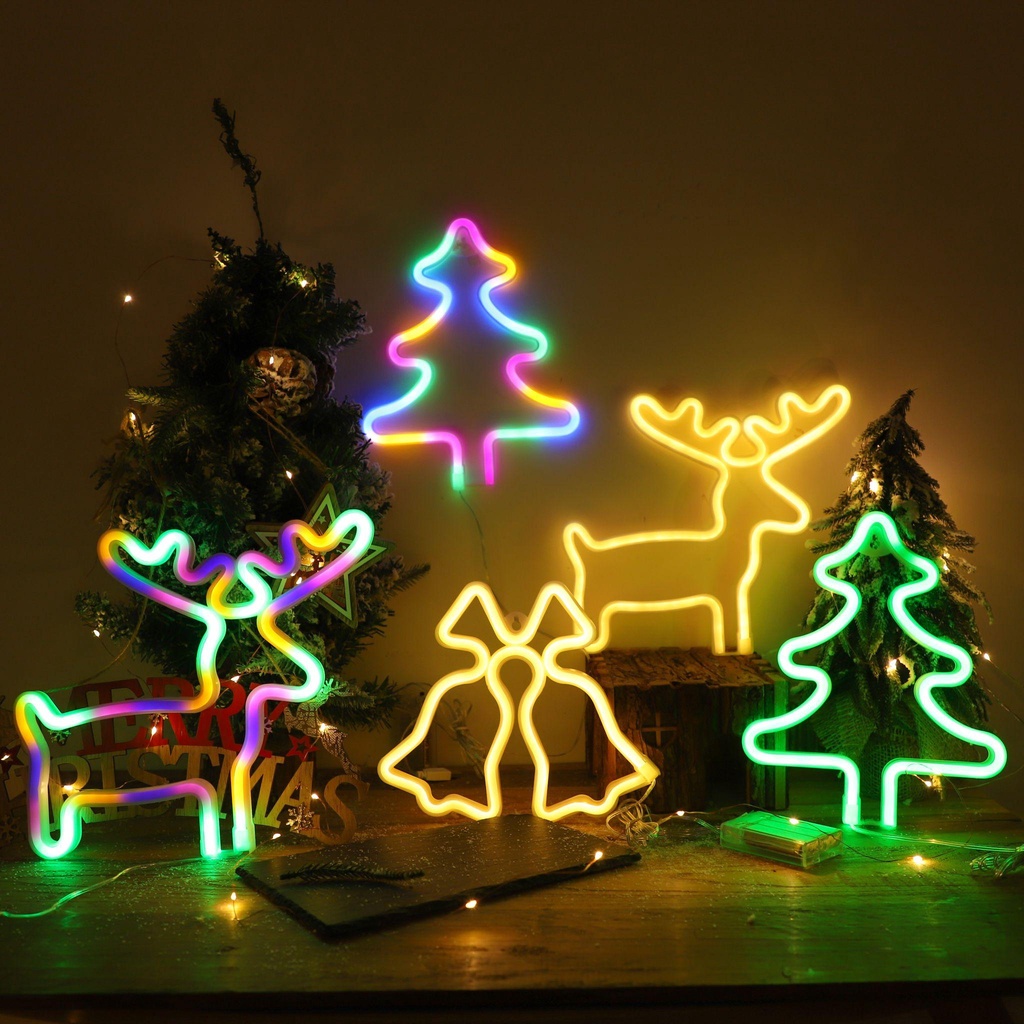 Đèn Neon Trang Trí Giáng Sinh