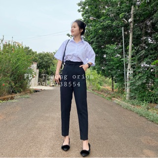 Quần tây m11- quần đai cao- ảnh chụp thật 100%