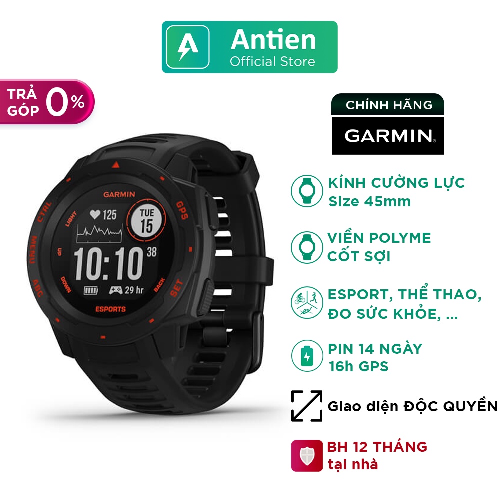 Đồng hồ thông minh Garmin Instinct Esports Edition Chính Hãng