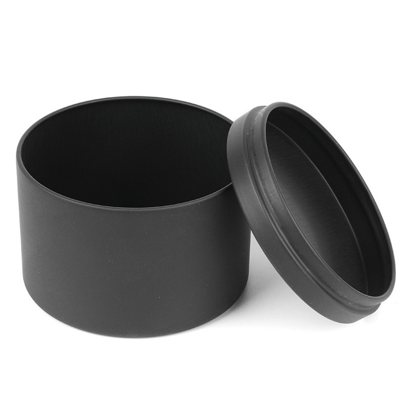 Hộp Kim Loại Tròn Đựng Trang Sức Đa Năng Giá Đỡ