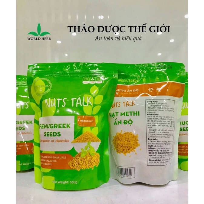 Hạt Methi Ấn Độ 500g