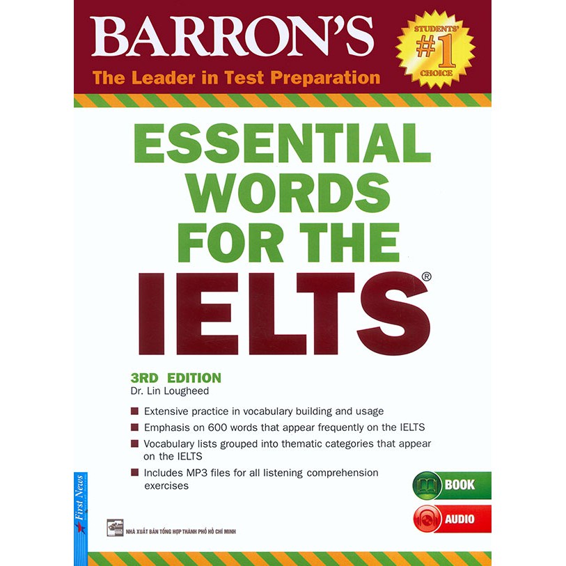 Sách - Barron s Essential words for the IELTS - 3rd edition - - First News thumbnail