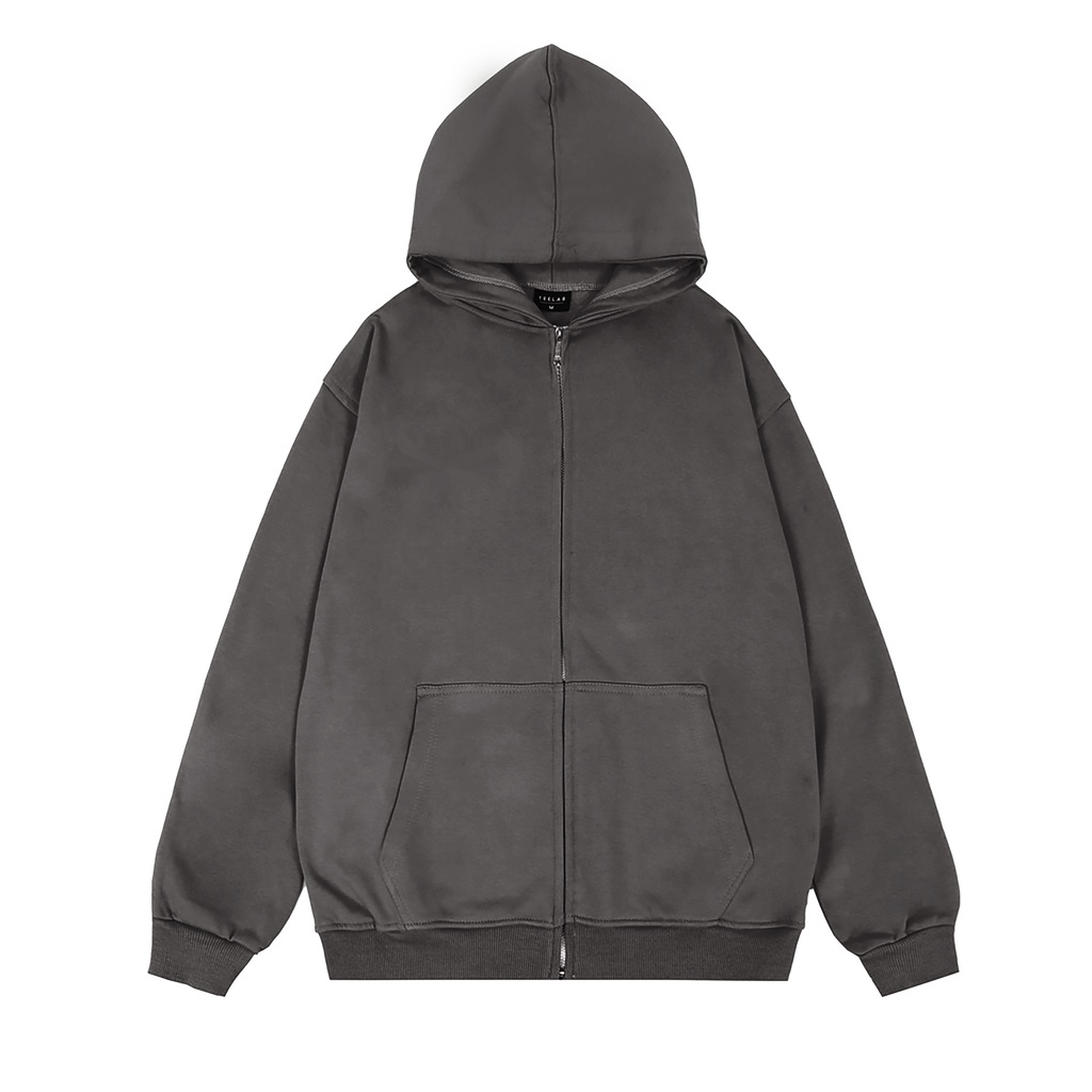 Áo hoodie zip trơn nam nữ Unisex Local Brand Heybro khóa kéo chất nỉ bông dày đẹp nhiều màu