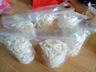 Mứt dừa non nhà làm 1kg (trắng sữa)