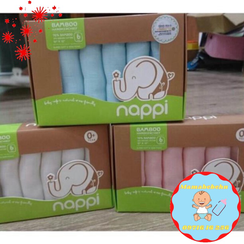 [NVMH2] Nappi Khăn Sữa cho bé
