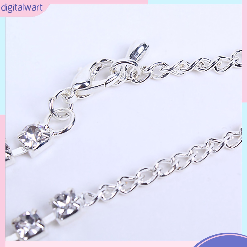 Bộ trang sức đính đá hợp kim hình tim xinh xắn