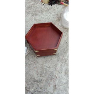 khay bánh kẹo 2 tầng
