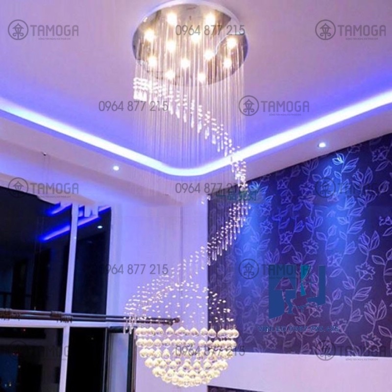 Đèn thả tông tầng HAPOVA ACRY 6189