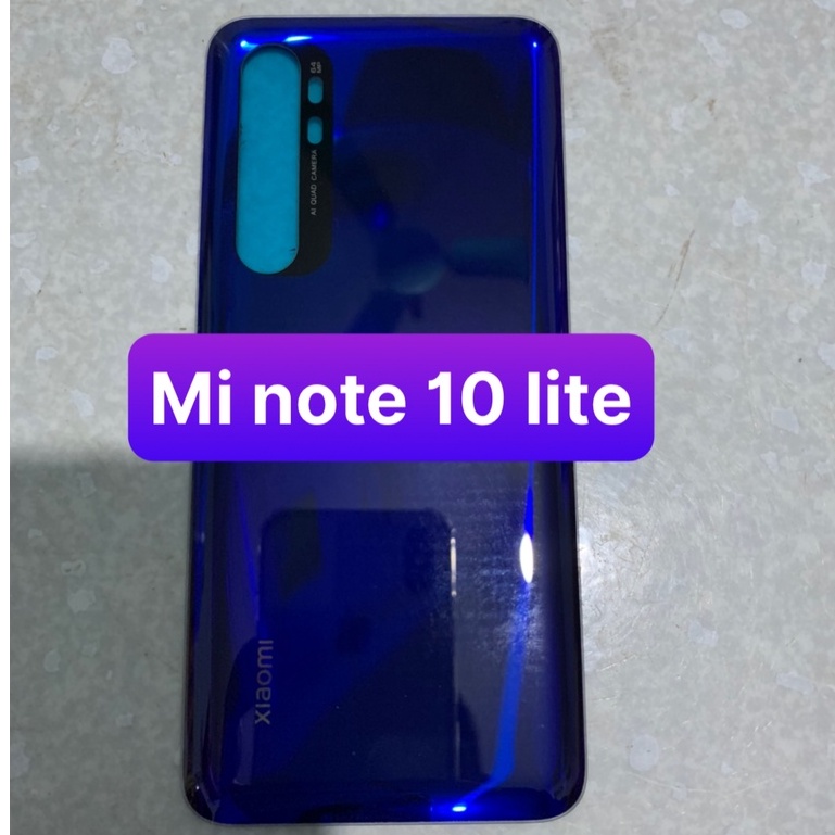 kính lưng xiaomi Mi note 10 lite