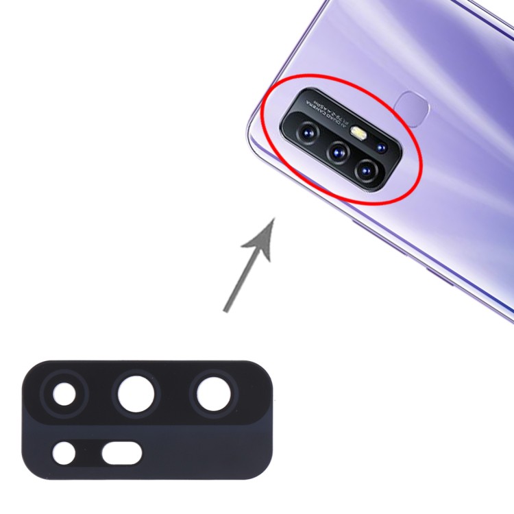 Mặt kính camera sau VIVO Z6 5G dành để thay thế mặt kính camera trầy vỡ bể cũ linh kiện thay thế