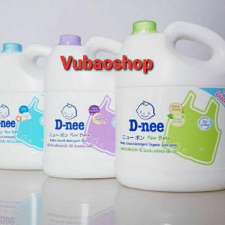 (HCM) Nước giặt xả Dnee 3000ml Thái Lan ( mẫu mới)