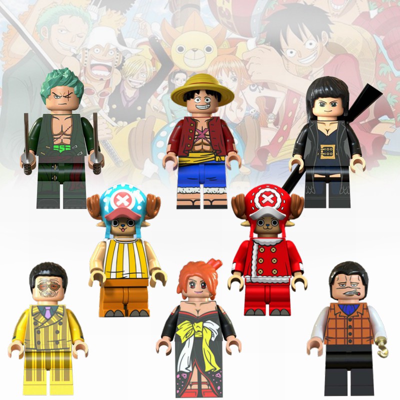Đồ Chơi Lego Hoạ Tiết Hoạt Hình One Piece