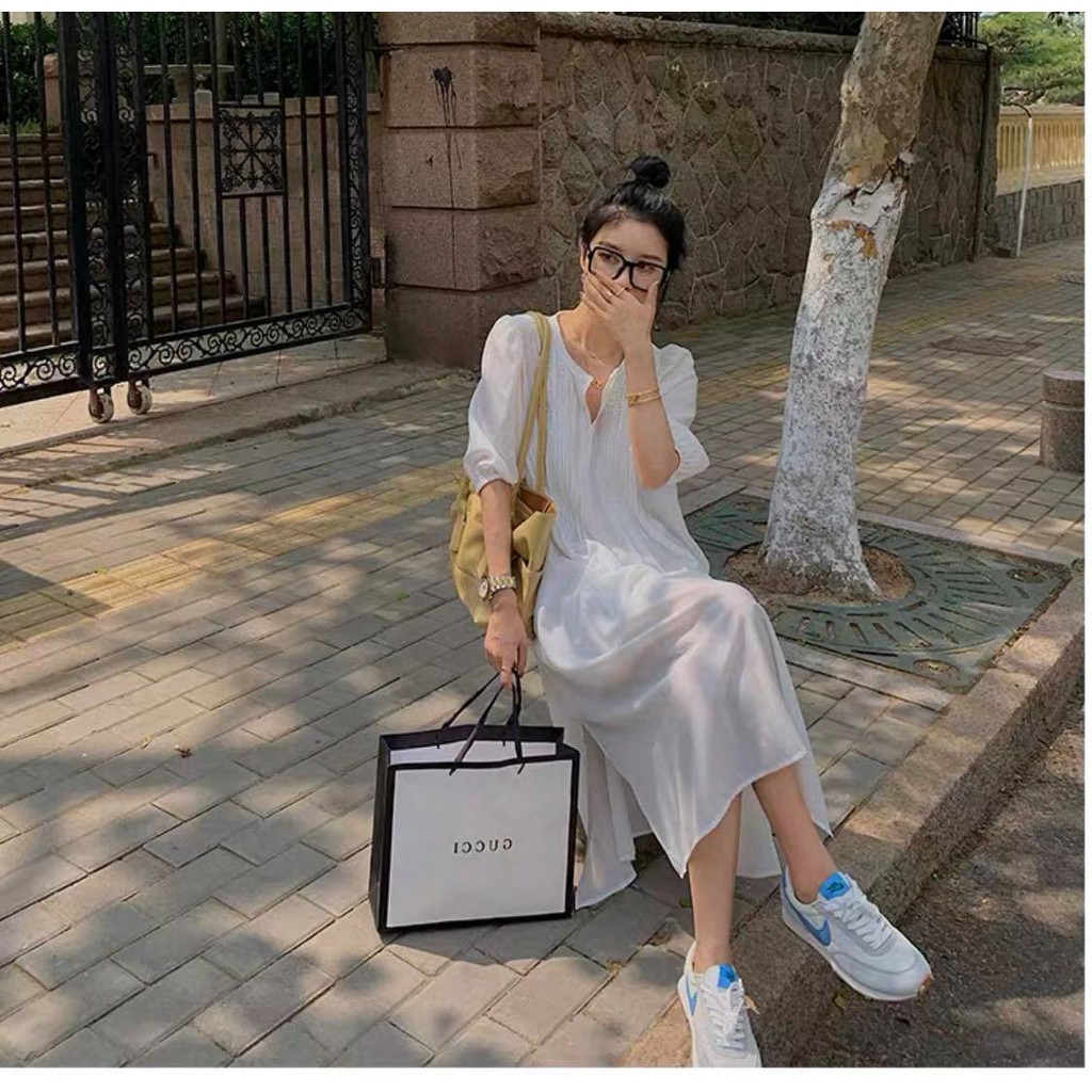 Đầm thụng oversize