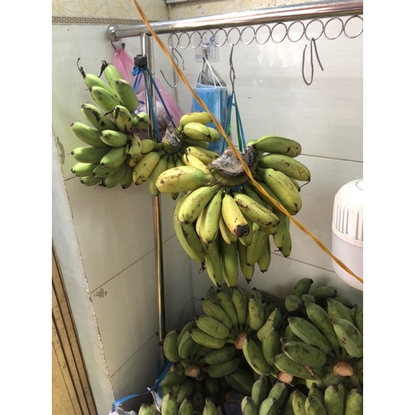 Chuối sứ / xiêm đen ( vui lòng ghi lấy chín hoặc sống )