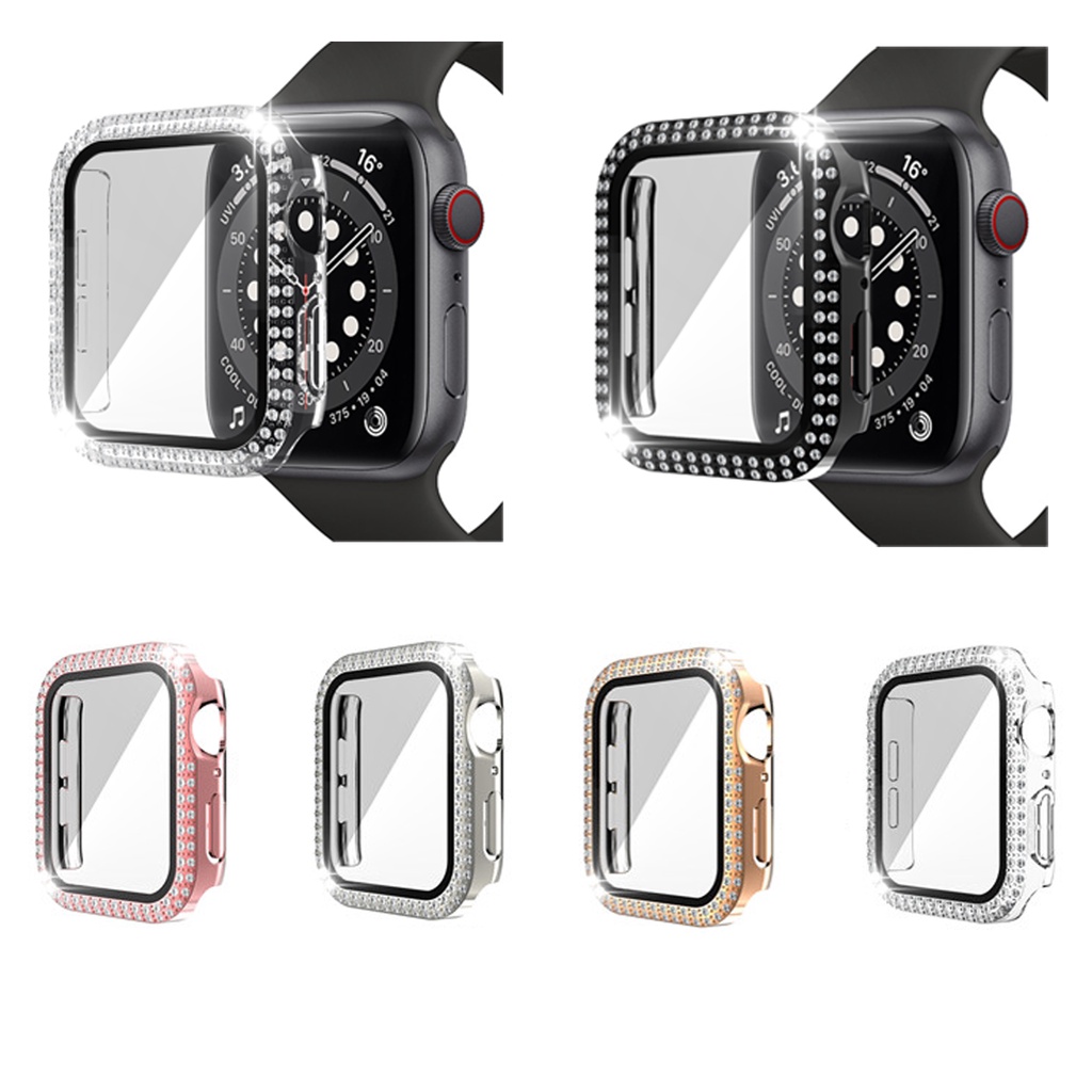 Kính Cường Lực Bảo Vệ Màn Hình Đồng Hồ Thông Minh Apple Watch Series 7 SE 6 SE 5 4 3
