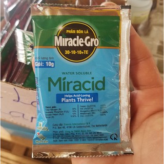 Mirac Gro 30-10-10+TE Dinh Dưỡng Cho Hoa Lan 10gr