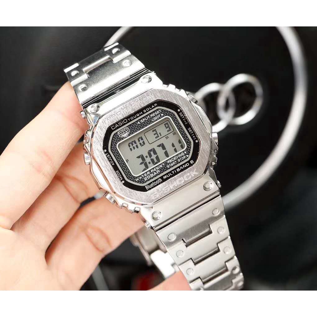 Phụ Kiện Bằng Thép Không Gỉ Màu Đen / Vàng Sành Điệu Cho GMW-B5000 / S-M5000