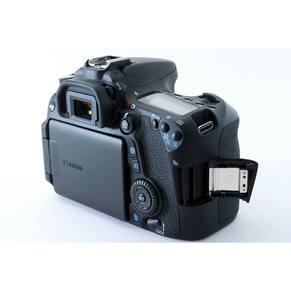 Máy ảnh Canon 70D - 20.2 Megapixels - wifi - Quay phim Full-HD, lấy nét liên tục Servo AF - Mới 95%