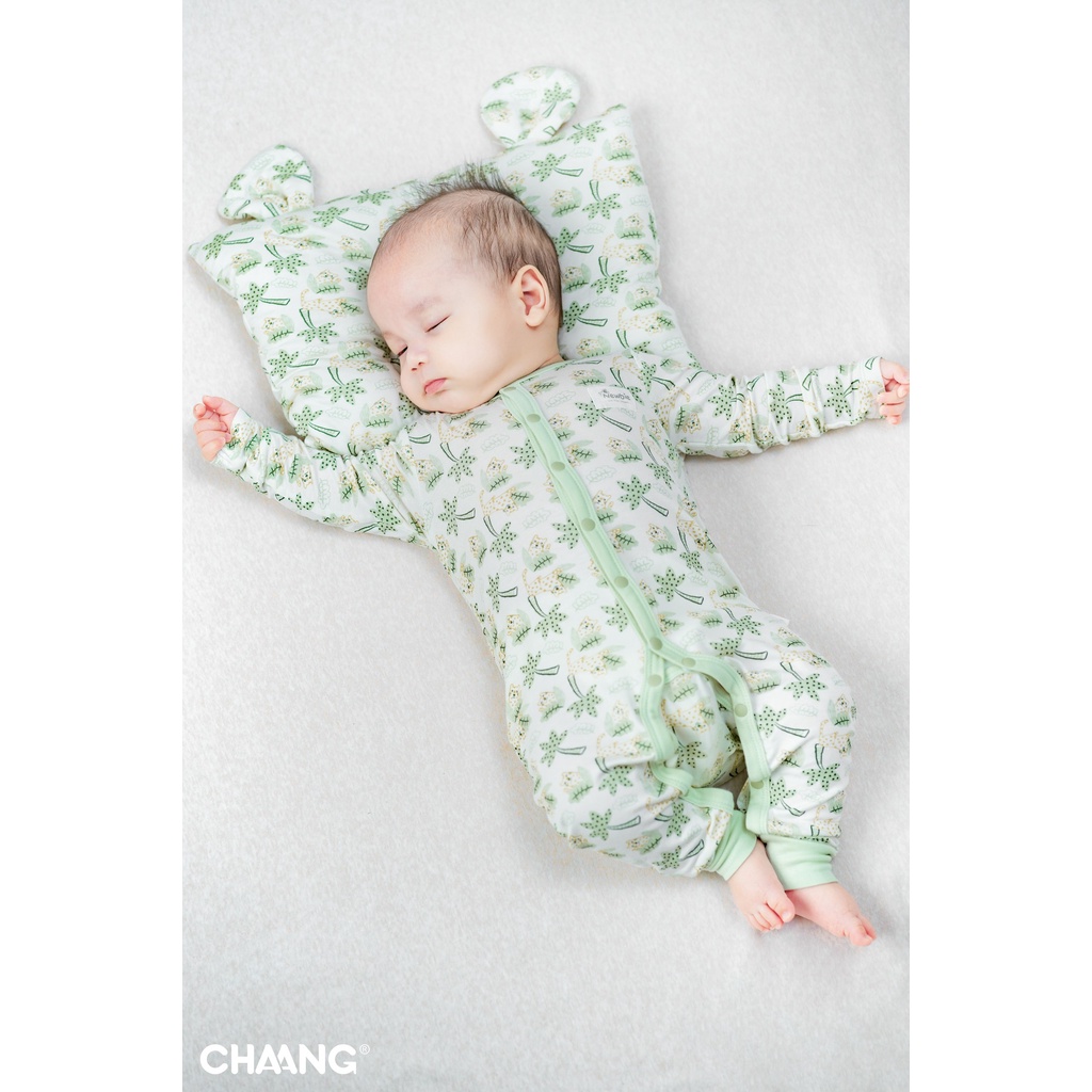 [CHÍNH HÃNG] Body cúc giữa sơ sinh họa tiết Chaang