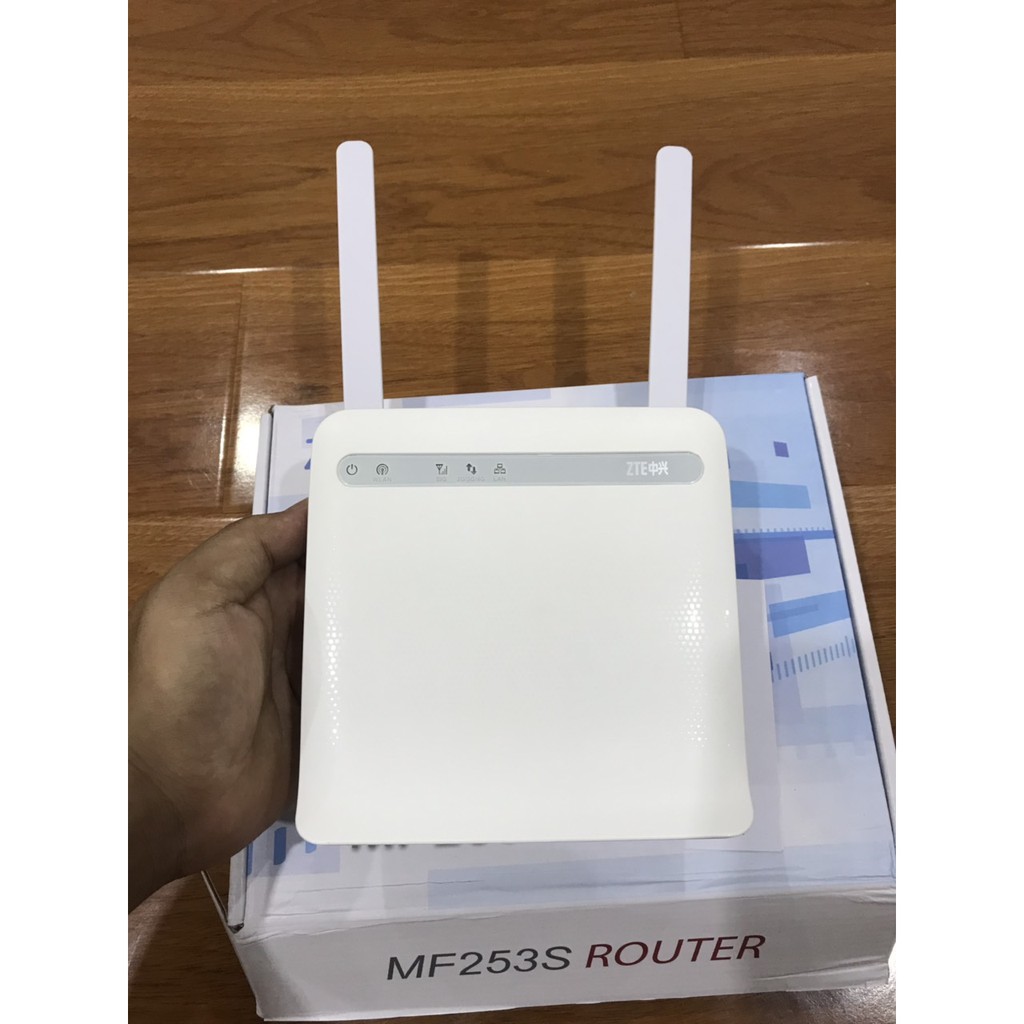 Cục phát wifi 4g zte MF253s 32 thiết bị truy cập, 1 cổng lan dùng cho xe khách văn phòng,wifi không dây 4g