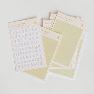 Sticker ALPHABET | immoo |