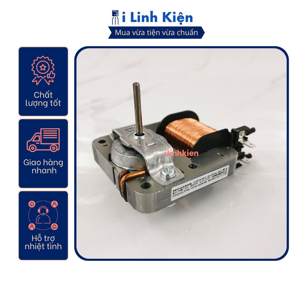 Quạt lò vi sóng 2 chân chất lượng tốt.