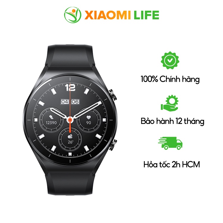 Đồng hồ thông minh Xiaomi Watch S1- Sang trọng và khỏe mạnh