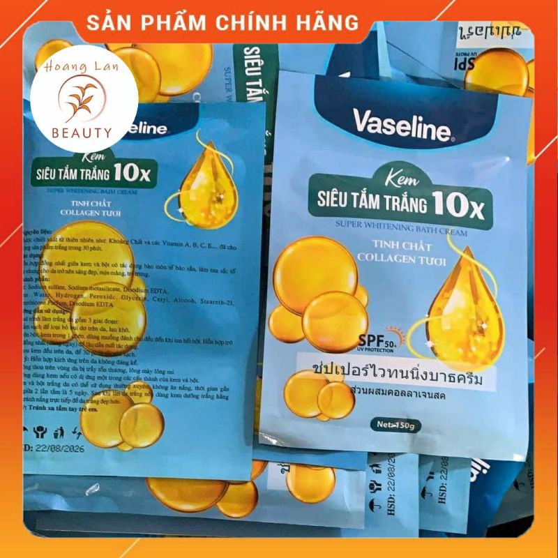 Tắm Trắng Body Vaseline 10x