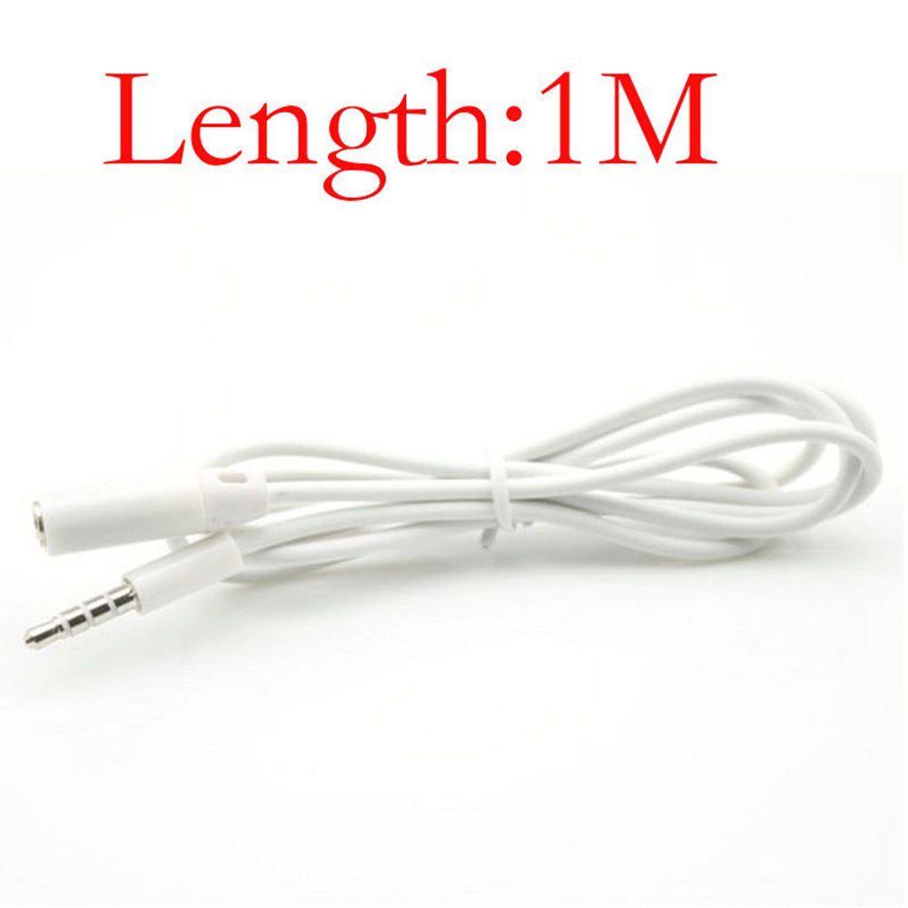 Dây Cáp Nối Dài AUGUSTINE 4 Pole Màu Trắng Dành Cho Tai Nghe MP3 Máy Tính