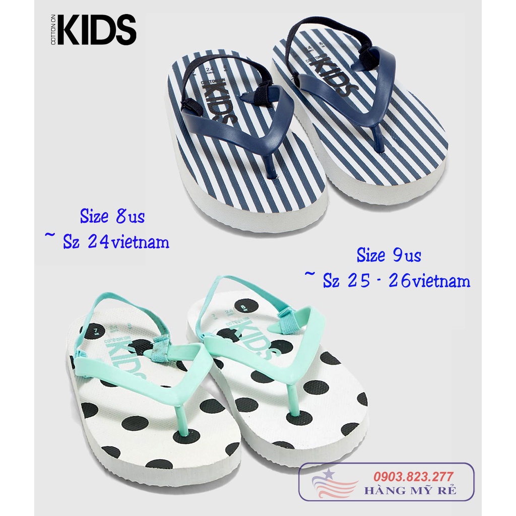 Giày Kẹp Cotton on Kids bé Trai bé Gái