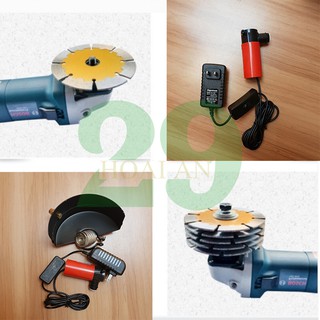 Bộ chuyển máy mài thành máy cắt rãnh tường + Máy bơm mini 12v