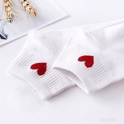 [Hàng sẵn] Combo 10 Đôi Tất Trái Tim 2 Màu Đen / Trắng