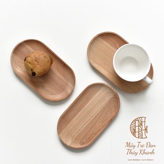 Mua Khay gỗ decor  khay gỗ size nhỏ đựng bánh trà  khay đựng đồ ăn Mây Tre Đan Thuỷ Khanh