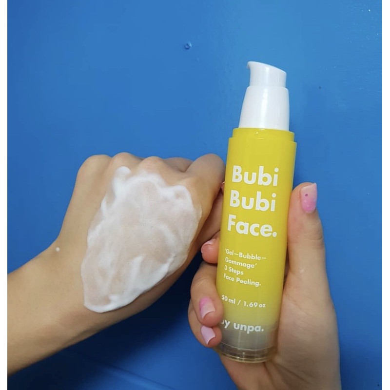 Gel tẩy tế bào chết sủi bọt Bubi bubi face bubble peeling gel