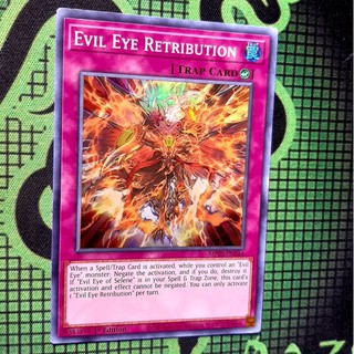 [ Đỗ Lạc Shop ] Thẻ Bài Mint90 Yugioh Trap Evil Eye Retribution - MP20-EN244 - Super