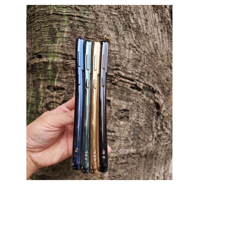 _Ốp lưng Sulada nhám viền màu Samsung S21, S21 Plus, S21 Ultra chống vân tay siêu đẹp sang trọng