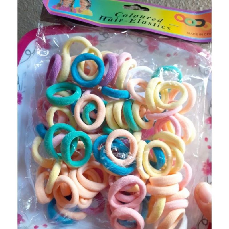 Sỉ túi 98 thun cột tóc cho bé (2 cm)