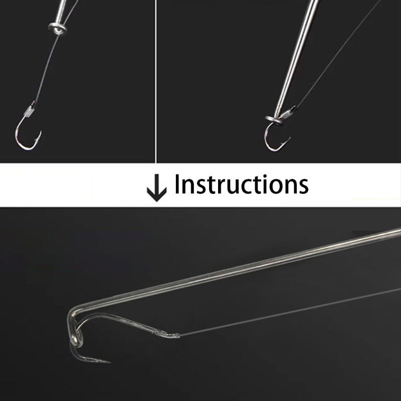 Dụng cụ gỡ lưỡi câu cá bằng thép không gỉ chống trượt tiện dụng