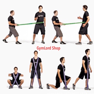 Dây đàn hồi POWERBAND kháng lực - Đen