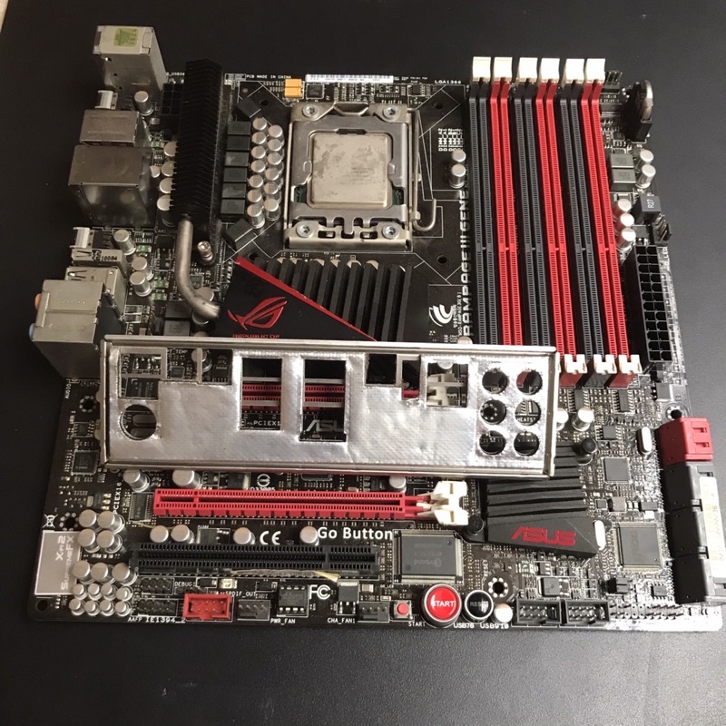 Asus X58  Rog Rampage 3 Gene sk1366 (k kèm chip)