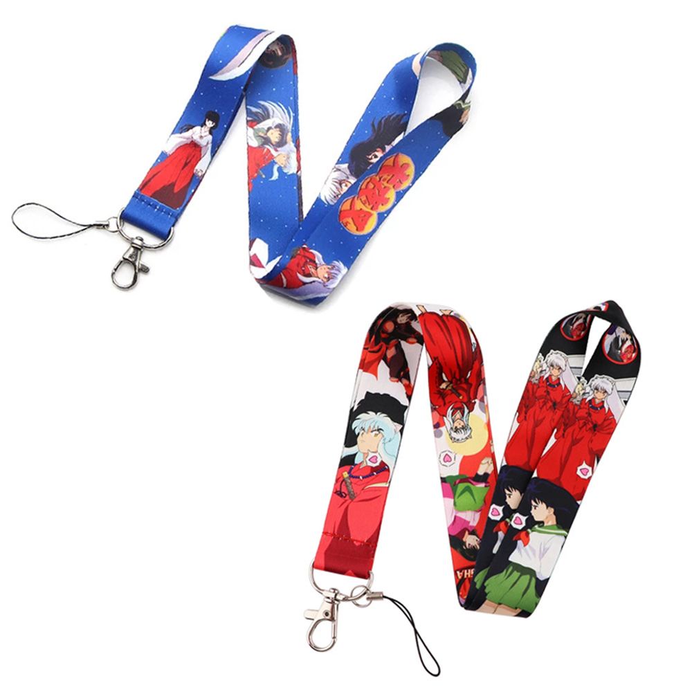 Dây Đeo Cổ Họa Tiết Inuyasha Để Gắn Điện Thoại Di Động Tiện Dụng