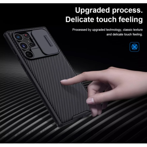 Ốp lưng Nillkin Samsung S22 Plus, S22 Ultra bảo vệ camera Nillkin CamShield Pro nắp trượt che camera